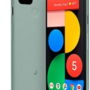 Google Pixel 5 – 5G Android Phone – Water Resistant – Unlocked Smartphone with Night Sight and Ultrawide Lens – Sorta Sage