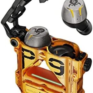 Gravastar Sirius Pro Wireless Earbuds, Bluetooth TWS Earbuds with 16 Hours Playtime, Deep Bass 3D Stereo, Headphones for iPhone/Android(War Damaged Yellow)