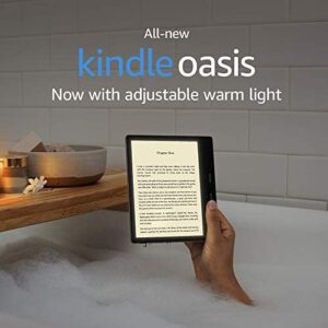 International Version – AT&T – Kindle Oasis – Now with adjustable warm light – 32 GB, Graphite – Free 4G LTE + Wi-Fi