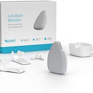 Jiobit – Smallest GPS Tracker for Kids, Cats, Dogs, Elderly, Adults | Tiny, Waterproof, Durable, Encrypted | Real-Time Location | Long-lasting Battery | Cellular, Bluetooth, WiFi | Fits on Pet Collars