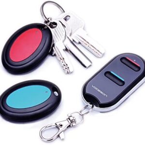 Key Finder Locator,VODESON Wireless Key Tracker,Remote Finder Tracking Device,Easy to Use,Suitable for The Elderly,Tracker Tags for Car Keys ,Phones,Wallet,TV Remote Control, Batteries Included