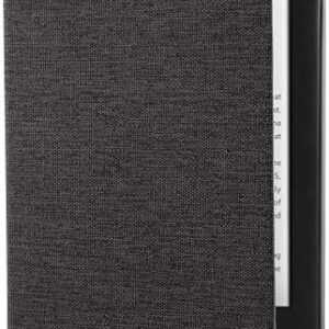 Kindle Fabric Cover – Charcoal Black (10th Gen – 2019 release only—will not fit Kindle Paperwhite or Kindle Oasis).
