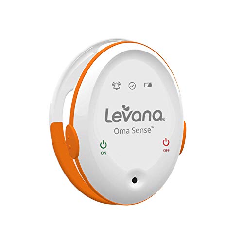 Levana Oma Sense Baby Abdominal Movement Monitor - Baby Sleep Monitor with Wakeup Technology - Rousing Vibrations, Audio & Lights Stimulates Baby & Alerts Parents - Safety Baby Essentials for Newborn