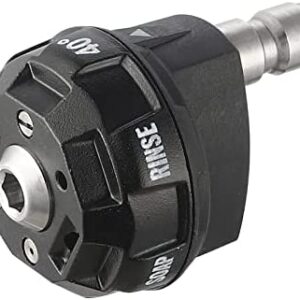 Meteor Blast Pressure Washer Spray Nozzle, 6-in-1 Quick Change over and Adjustable , 1/4in Plug Connect Tips 4000PSI for Pressure Washer