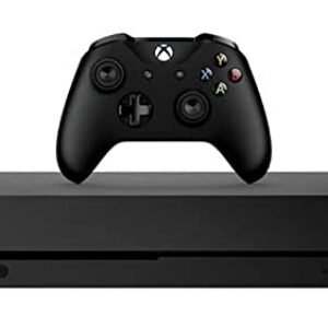 Microsoft Xbox One X 1TB, 4K Ultra HD Gaming Console, Black (Renewed) (2017 Model)