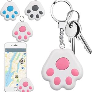 Mini Item Finder, Dog GPS Tracking Device , No Monthly Fee App Locator, 2022 Upgraded Portable Bluetooth Intelligent Anti-Lost Device for Luggages/ Kid/ Pet Bluetooth Alarms (1Pcs, Blue)