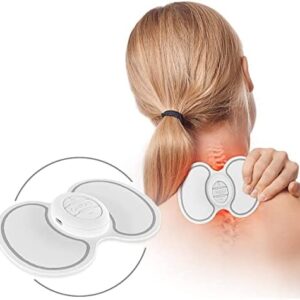 OSITO TENS Unit Muscle Stimulator EMS Massage Machine (FSA HSA Approved Product) Rechargeable Mini Pain Relief Therapy Device Wireless Electric Pulse Massager for Neck Shoulder Back
