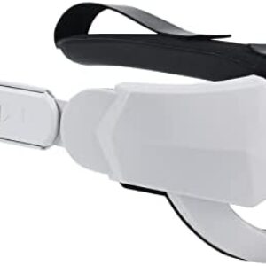 Oculus Quest 2 Upgraded Headset Battery Pack, Fast Charging VR Power, Lightweight and Comfortable Adjustable Convenient Decompression VR Headset, Enhanced VR Comfort and Game time