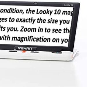 Rehan Looky 10 Video Magnifier for Visual Impairment