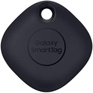 SAMSUNG Galaxy SmartTag Bluetooth Smart Home Accessory Tracker, Attachment Locator for Lost Keys, Bag, Wallet, Luggage, Pets, Glasses, 2021, US Version, Black