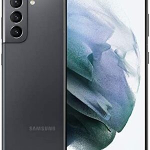 Samsung Electronics Samsung Galaxy S21 5G | Factory Unlocked Android Cell Phone | US Version 5G Smartphone | Pro-Grade Camera, 8K Video, 64MP High Res | 128GB, Phantom Gray (SM-G991UZAAXAA)