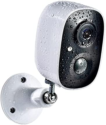 Security Camera Wireless Outdoor, 1080P Color Night Vision AI Motion Detection 2-Way Talk Battery Powered WiFi Home Indoor Camera IP65 Weatherproof Spotlight Siren Alarm Cloud/SD Storage