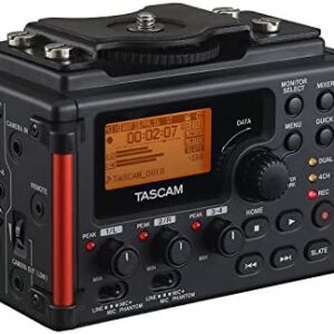 Tascam DR-60DMKII 4-Channel Portable Audio Recorder for DSLR