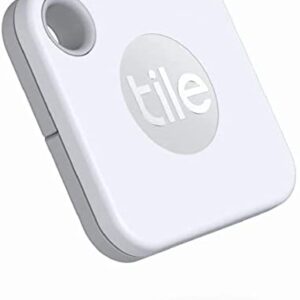 Tile Mate (2020) 1-pack – Bluetooth Tracker, Keys Finder and Item Locator for Keys, Bags and More; Water Resistant with 1 Year Replaceable Battery