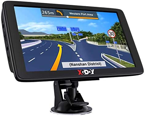 XGODY GPS Navigation for Car Truck GPS Navigation System 2022 Map 7 Inch Touchscreen Car GPS Navigator 8GB 256M with Voice Guidance and Speed Camera Warning Auto GPS with Lifetime Free Map Update