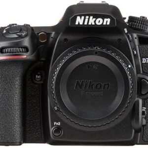 Nikon D7500 DSLR Camera with 18-55mm Lens & 70-300mm Lens + 32GB Memory + Flash, Bag, Hand Grip Tripod, HD Filters, Video/Photo Editing Software Package & More (Renewed)…