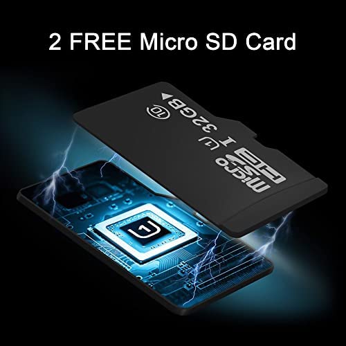 LaView Home Security Camera HD 1080P(2 Pack) Motion Detection,Include 2 SD Cards,Two-Way Audio,Night Vision,WiFi Indoor Surveillance Wired for Baby/pet,Alexa and Google,Cloud Service (US Server) - Image 2