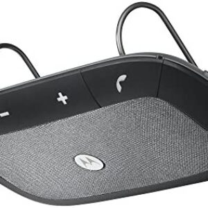 Motorola Mobile Accessories Sonic Rider SP-005BK/89589N Bluetooth Wireless In-Car Speakerphone New Version – Black – Retail, Silver