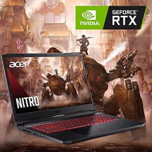 Acer 2022 Nitro 5 Gaming Laptop, 15.6 inch FHD 144Hz IPS Display, AMD Ryzen 5 5600H(up to 4.2GHz), Nvidia GeForce RTX 3060, 32GB DDR4 RAM, 1TB PCle NVMe SSD, Windows 11 Home, Cefesfy