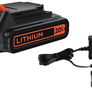 BLACK+DECKER 20V MAX* POWERCONNECT 1.5Ah Lithium Ion Battery + Charger (LBXR20CK)