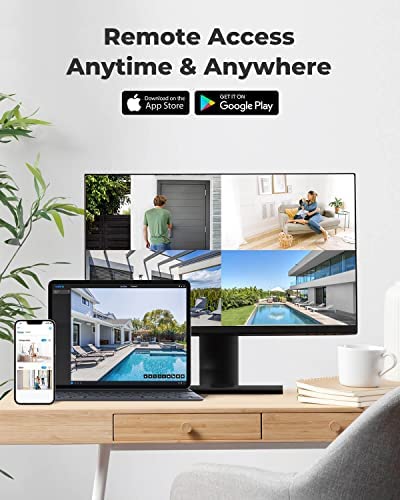 REOLINK Security IP Camera Outdoor, 5MP Home Surveillance Outdoor Indoor PoE Camera, Human/Vehicle Detection, 100Ft IR Night Vision, Work with Smart Home, Up to 256GB Micro SD Card, RLC-510A - Image 4